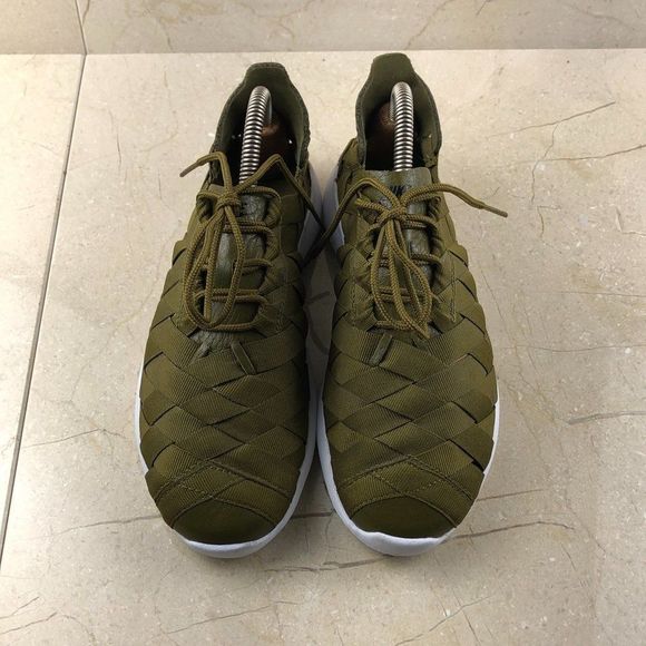 Nike Womens Juvenate Woven 833824-300 Olive Green Athletic Running Shoes US 6.5 - Picture 5 of 11